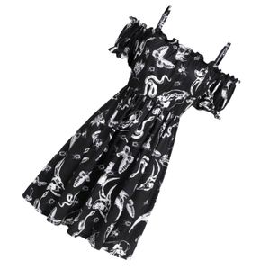 🖤 3/$45 NWT Shein Romwe Gothic Print Dress